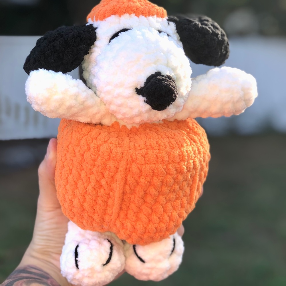 Snoopy fall amigurumi